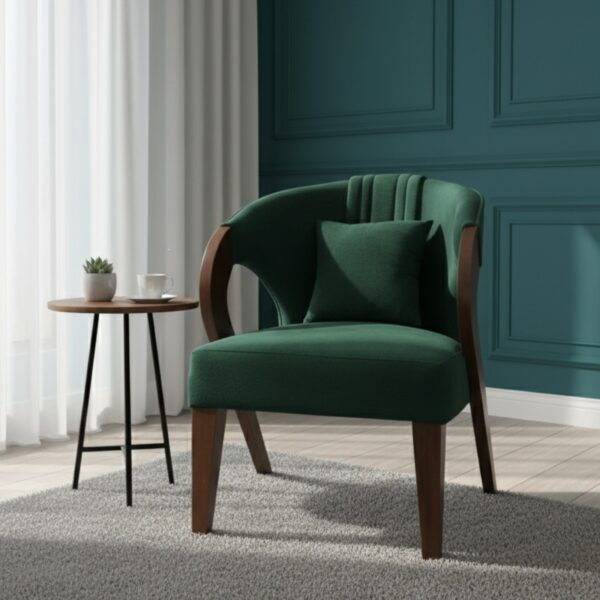 Hockey Chair | Acacia Wood & Molty Foam (Per Pair)