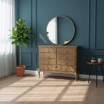 Nova Bed Set | Pure Sheesham Wood with Akhrot Polish