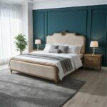 Nova Bed Set | Pure Sheesham Wood with Akhrot Polish